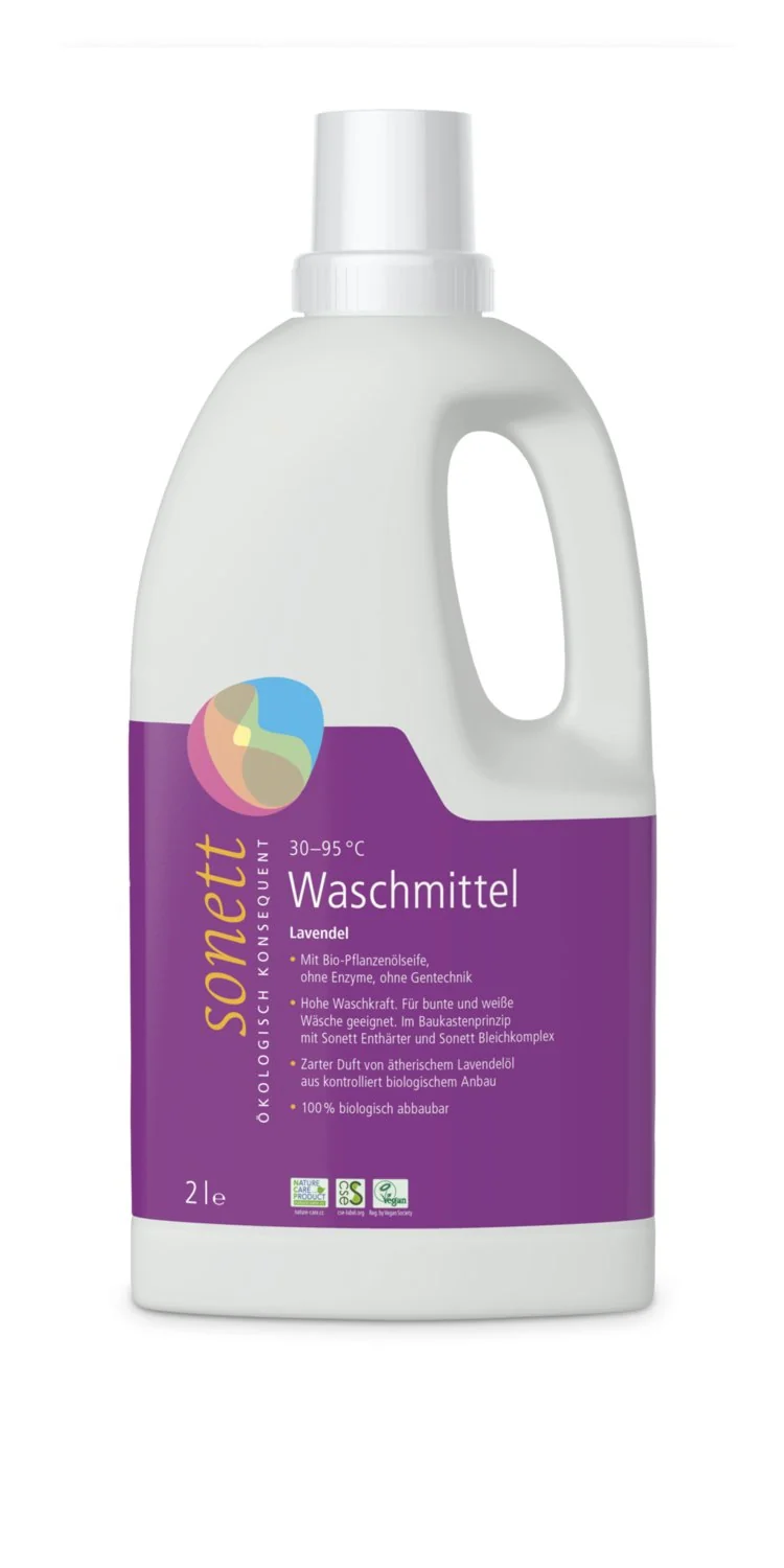 Waschmittel flüssig Lavendel