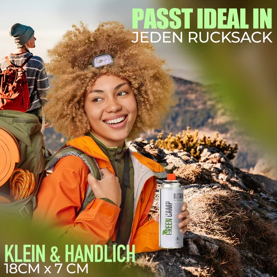 28 x Greencamp® Butangaskartuschen – 227 g – umweltbewusst, sicher & zuverlässig