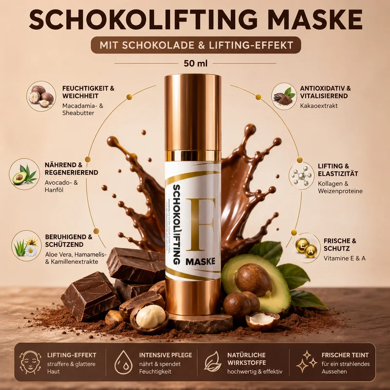 Schokolifting Maske, 50 ml