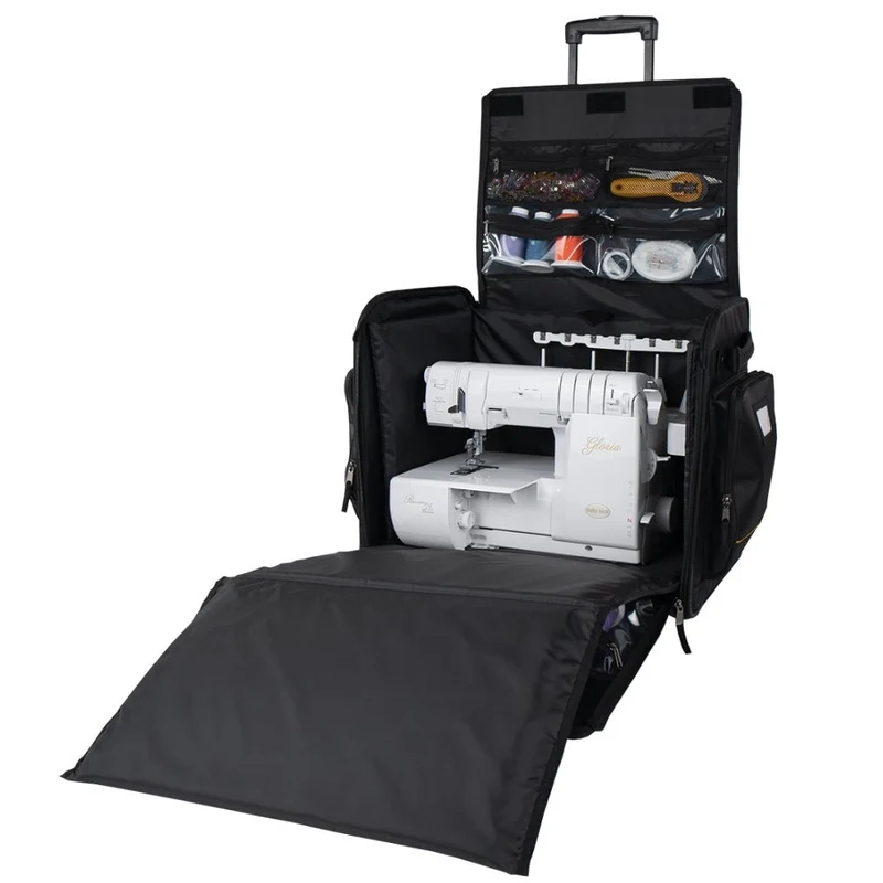 baby lock Overlock-Koffer/Trolley groß (Canvas / schwarz)