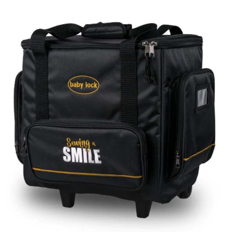 baby lock Overlock-Koffer/Trolley klein (Canvas / schwarz)