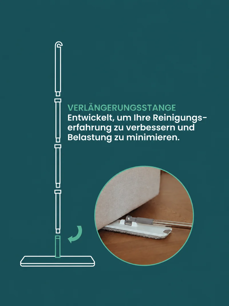 TripleClean Unteres Stiel Teil