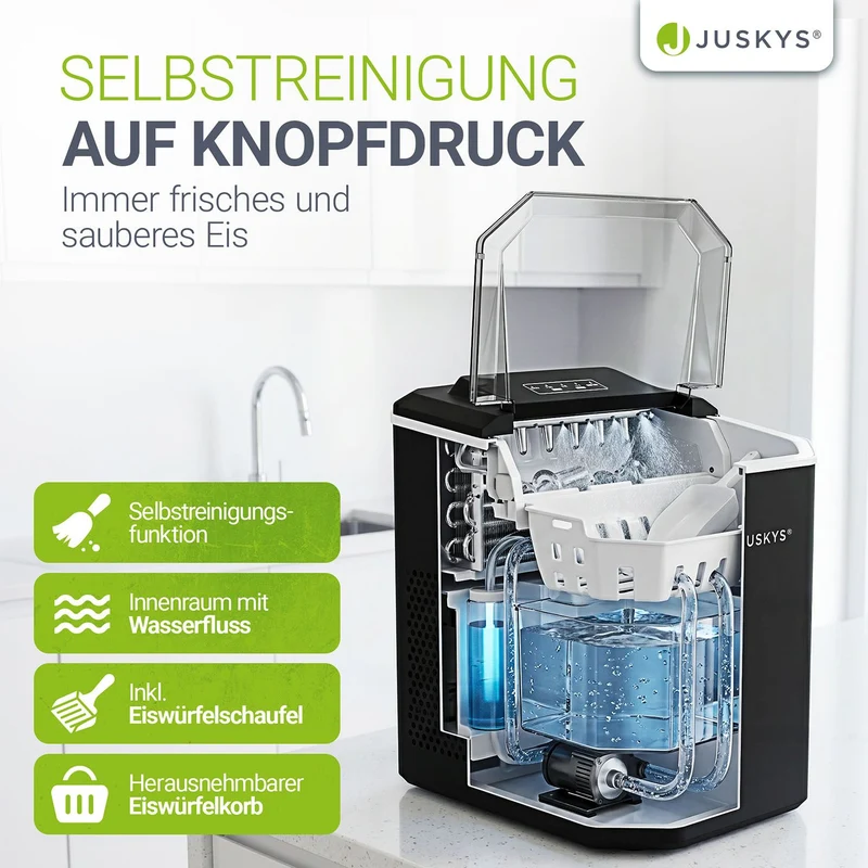 Eiswürfelmaschine mit Selbstreinigung IceOracle