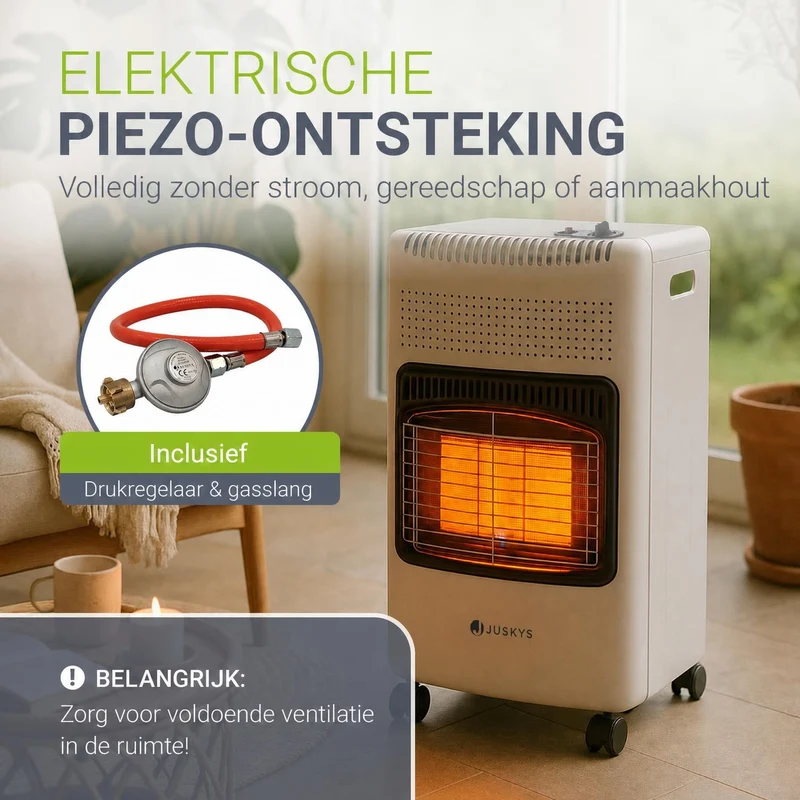 Gasheizer für Innenräume