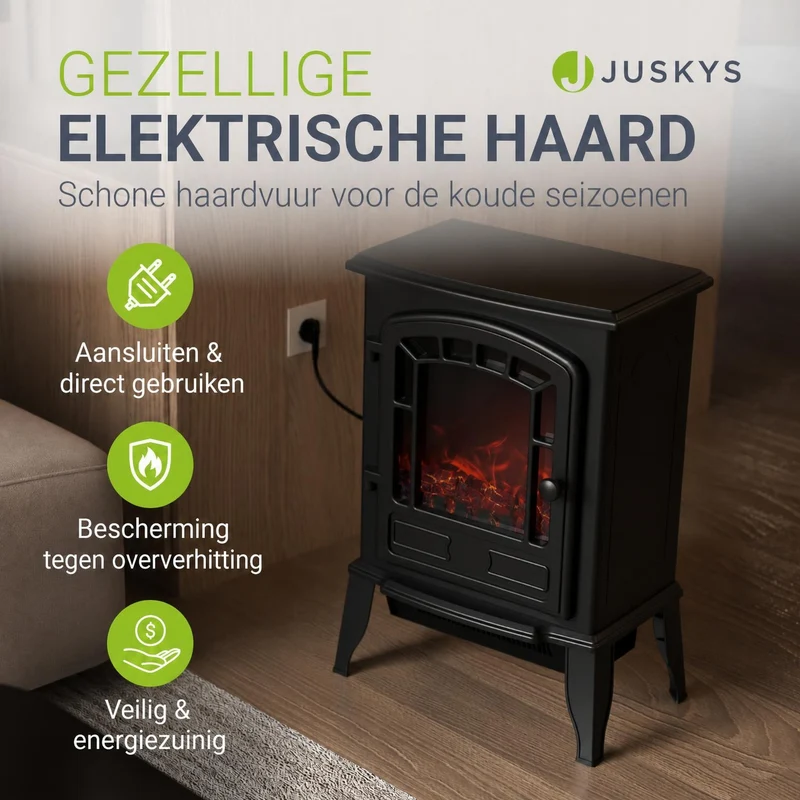 Elektrokamin 2000W mit Flammeneffekt