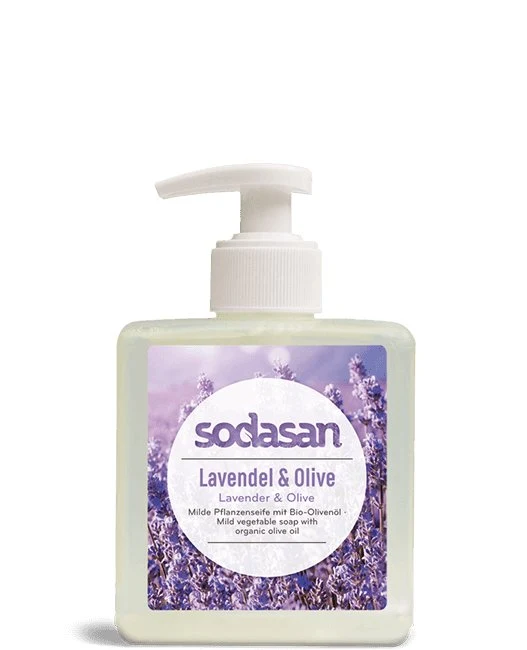 Bio Pflanzenseife Flüssig Lavendel & Olive