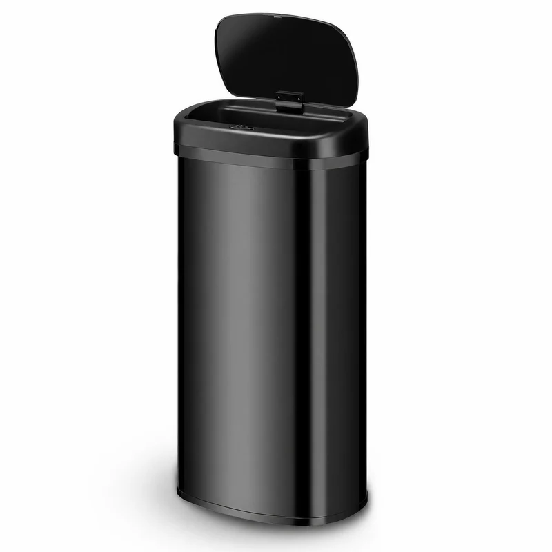 Rechteckiger Mülleimer mit Sensor