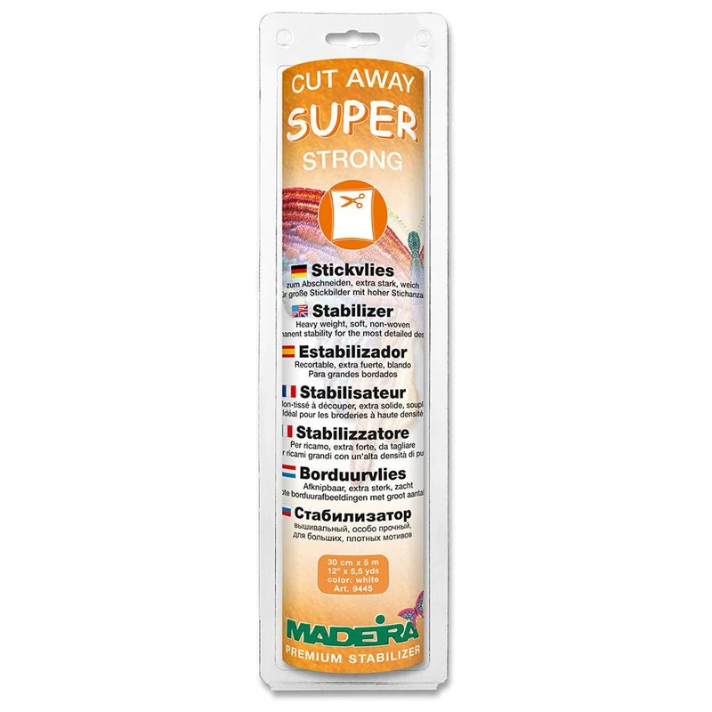 Madeira Stickvlies Cut Away Super Strong ( 0,3m x 5m )