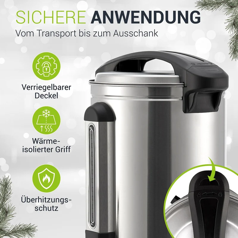 Glühweinkocher Teramo 7l oder 10l