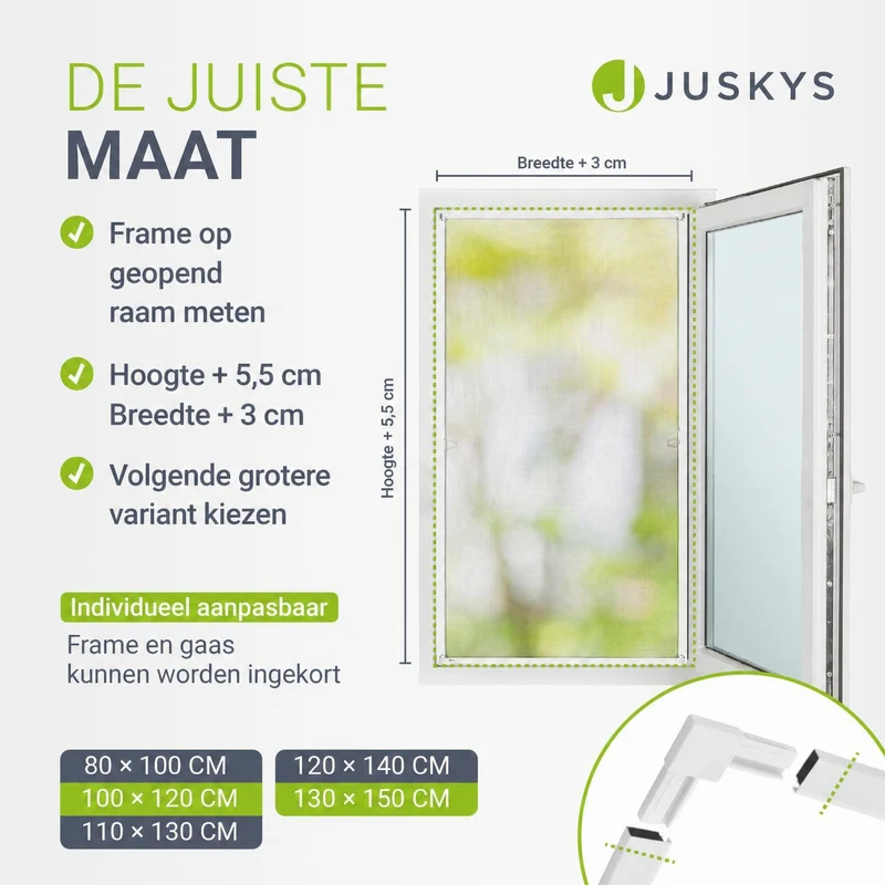 Fliegengitter für Fenster