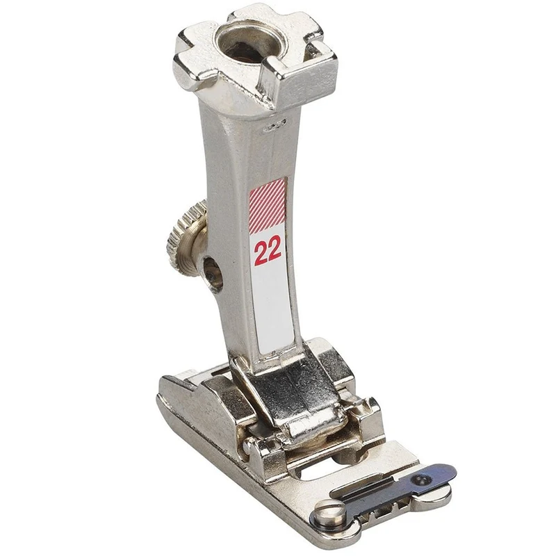 Bernina Schnürchenfuss mit 3 Rillen Nr.22