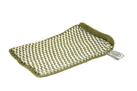 Gestrickter Waschhandschuh BIO