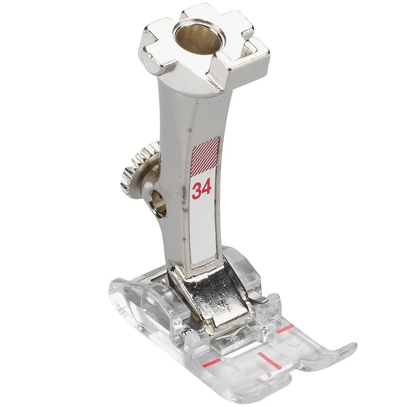 Bernina Rücktransportfuss Nr.34 mit transparenter Sohle