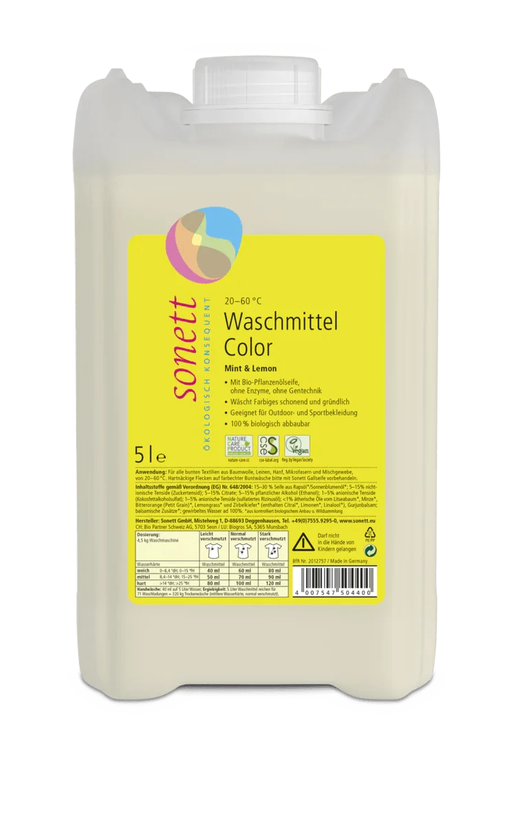 Waschmittel Color Mint & Lemon