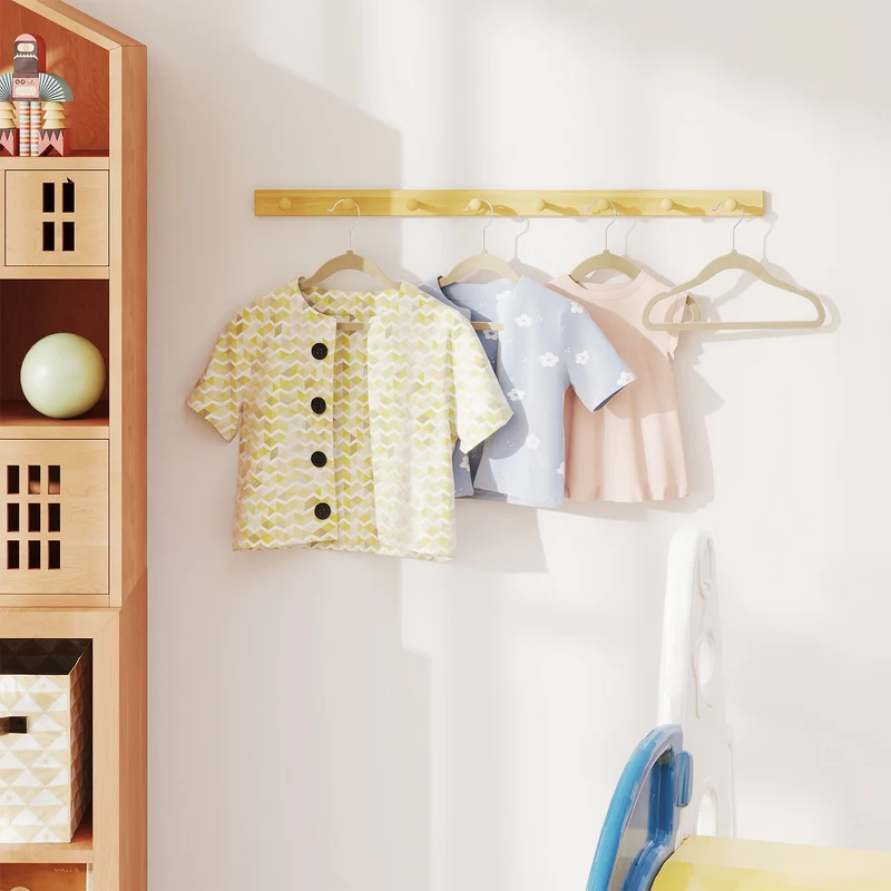 Rutschfeste Kleiderbügel für Kinderkleidung