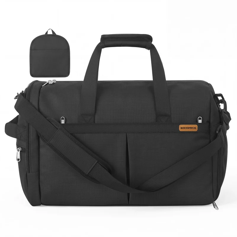 Faltbare Reisetasche aus Polyester mit Schuhfach und Nassfach