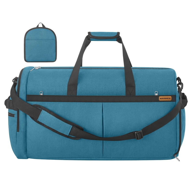 Faltbare Reisetasche aus Polyester mit Schuhfach und Nassfach
