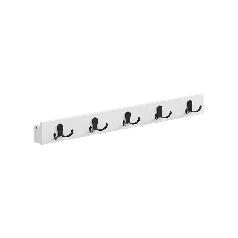 Garderobe mit Ablage und Metallhaken