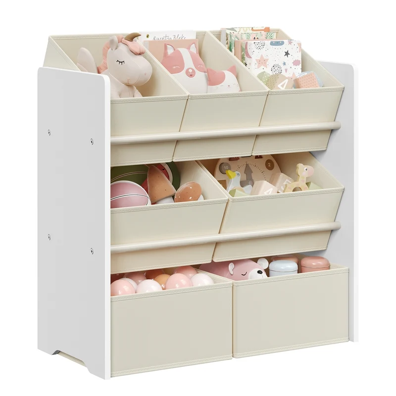 Kinderzimmer-Regal mit 7 Boxen