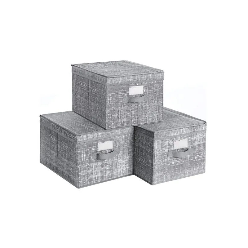 3er-Set Aufbewahrungsbox mit Deckel