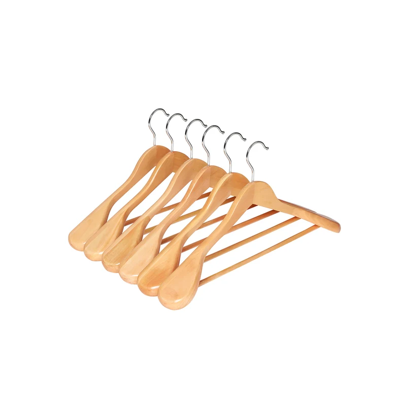 Kleiderbügel mit extra breiten Schultern