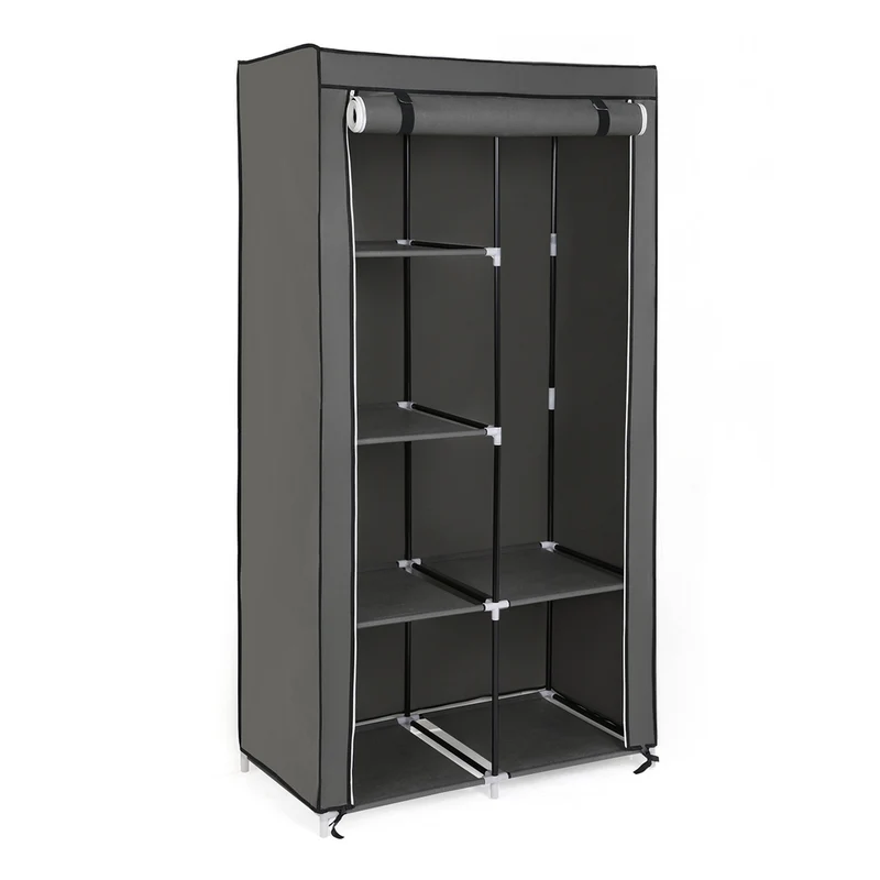 XL Kleiderschrank mit 2 Kleiderstangen
