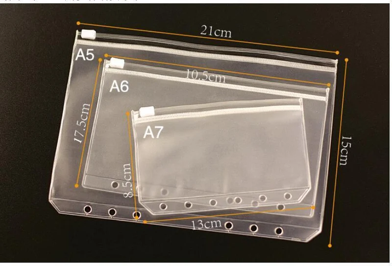 Zip Lock Anti-oxidation Jade Plastic Pouches Jewelry Earrings Valve Zipper Anti-tarnish Clear PVC Storage Bags 3 Size