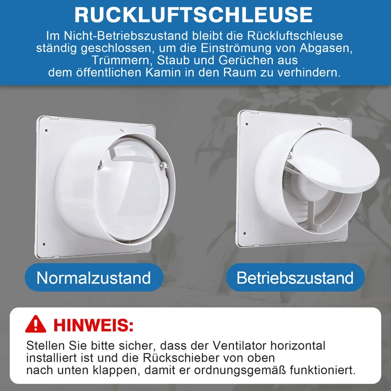 Leiser Solarventilator 200mm – Akku-betrieben, ideal für Hühnerstall, Gewächshaus & Schuppen
