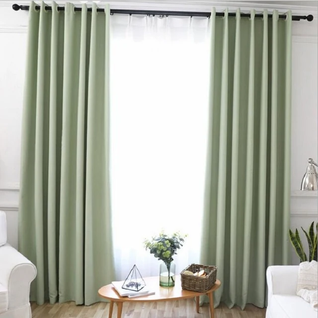 Blackout Curtains for the Bedroom Solid Colors Curtains for the Living Room Window Greey Gold Curtains Blinds Customized S285&30