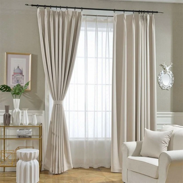 JRD modern blackout curtains for living room curtain window fabric treatments white curtains for bedroom blinds luxury cortinas