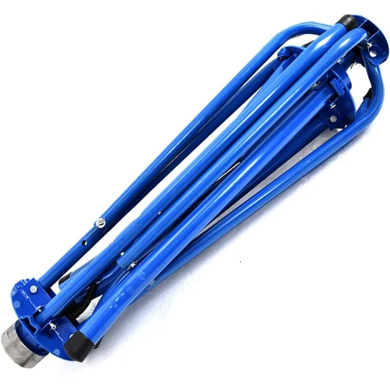 Rohrhaspel Abrollgerät für Fußbodenheizungsrohre bis 600m, Stahl, für PERT PEX AL/PEX Rohre 16-32mm – robust & mobil
