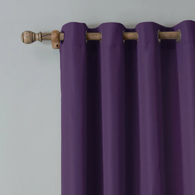 JCyh Modern Blackout Curtains For Living Room Bedroom Finished Drapes For Window Treatment Blackout Blinds Panels