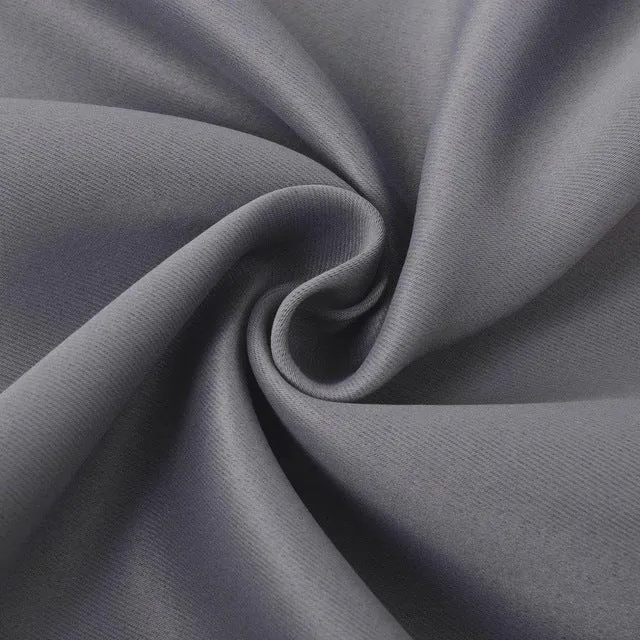 NICETOWN Blackout Window Curtains / Drapes for Living Room Thermal Insulated Grommet / Rod Pocket / Hooks Top for Bedroom