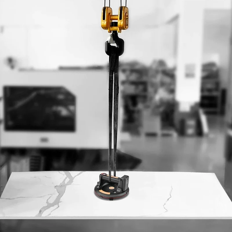 Vakuumsauger 300 kg mit Akku – Elektrischer Glasheber mit LED & Koffer