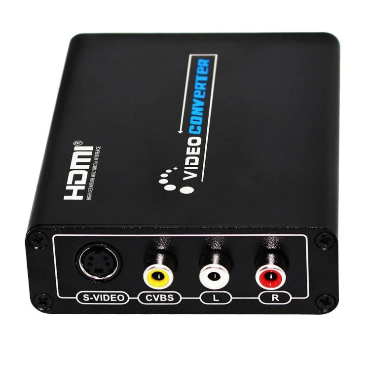 Skanto Skanto | HDMI zu Composite / AV S-Video Konverter RCA CVBS/L/R Video Konverter Adapter, EU Stecker