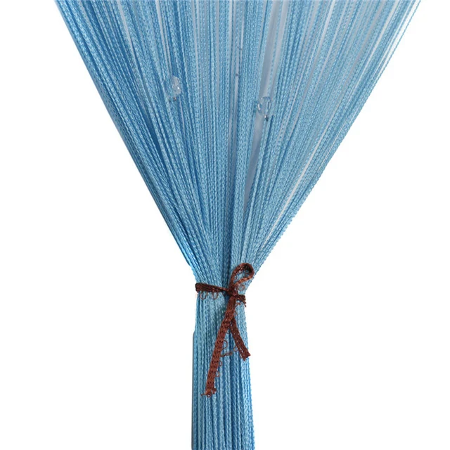 Beaded Curtain String Door Window Room Panel Glitter Crystal Ball Tassel String Line Door Window Curtain Room Divider Decorative