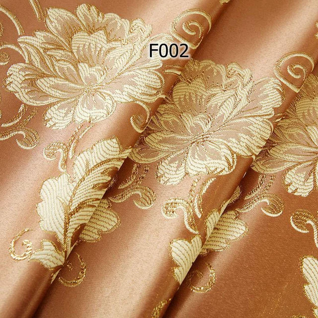European Golden Royal Luxury Curtains for Bedroom Window Curtains for Living Room Elegant Drapes European Curtains