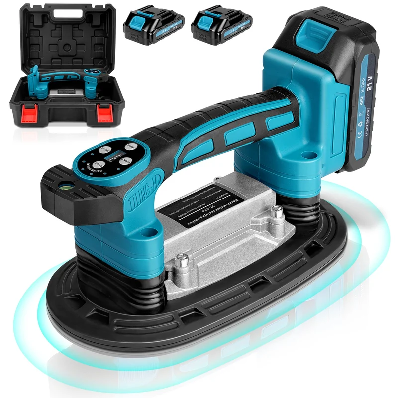 Professioneller Elektrischer Fliesenvibrator – 250 kg Schwerlast, Einstellbare Vibrationsstufen, Anti-Shock-Batterien