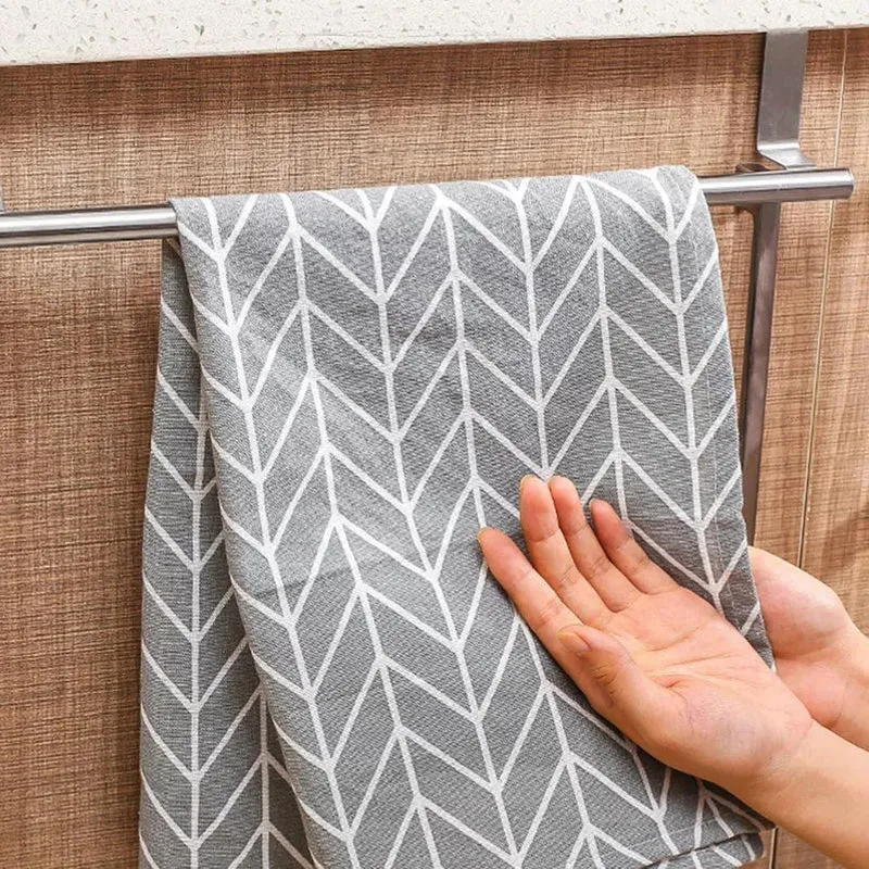 Skanto | Handtuchhalter aus Edelstahl für Schranktüren