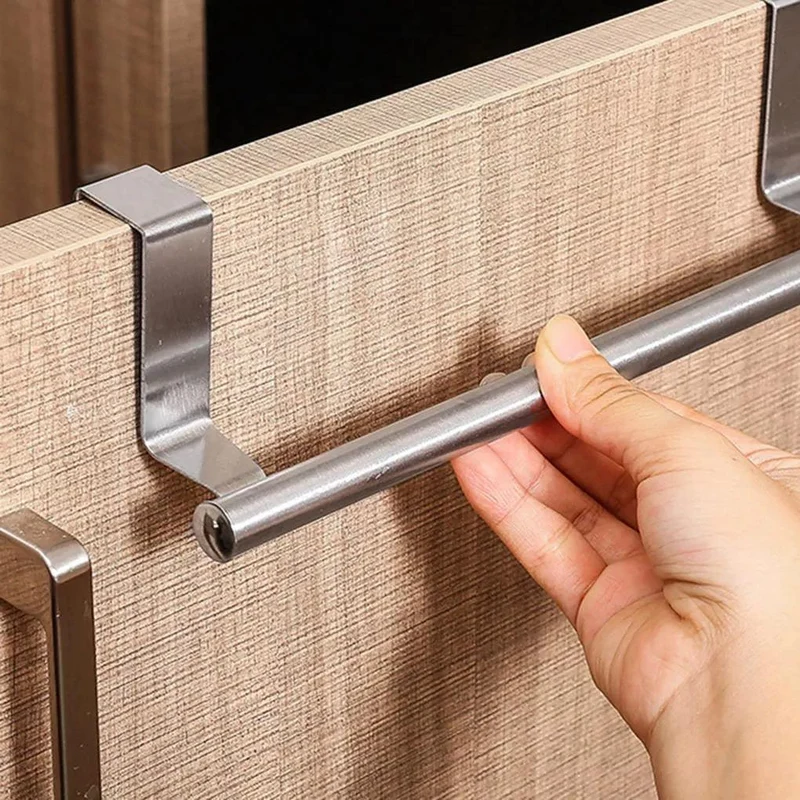 Skanto | Handtuchhalter aus Edelstahl für Schranktüren