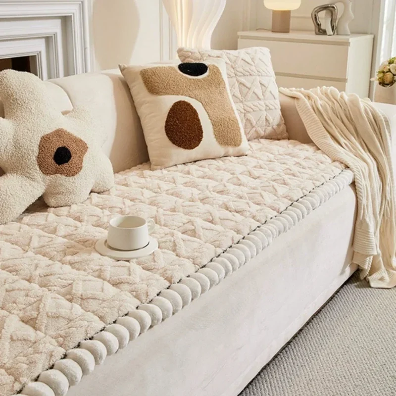 SofaShield™ | Diamantgesteppte Sofaschutzdecke aus Mikrofaser mit rutschfester Rückseite