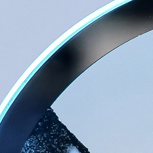 Skanto | Kreative Runde Sanduhr Treibsand 3D LED Nachtlampe Tischlampe