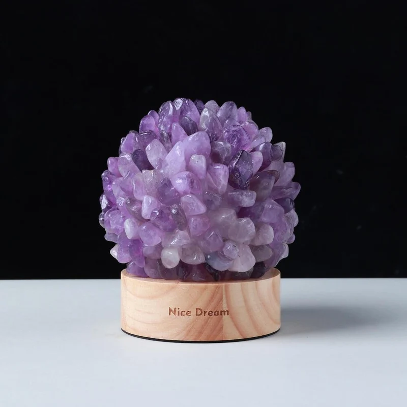 Skanto | Aventurin-Quarzkristalllampe