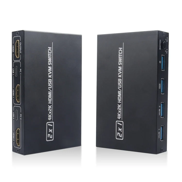 Skanto | AM-KVM201CL 2x1 4Kx2K HDMI / USB / KVM Switch