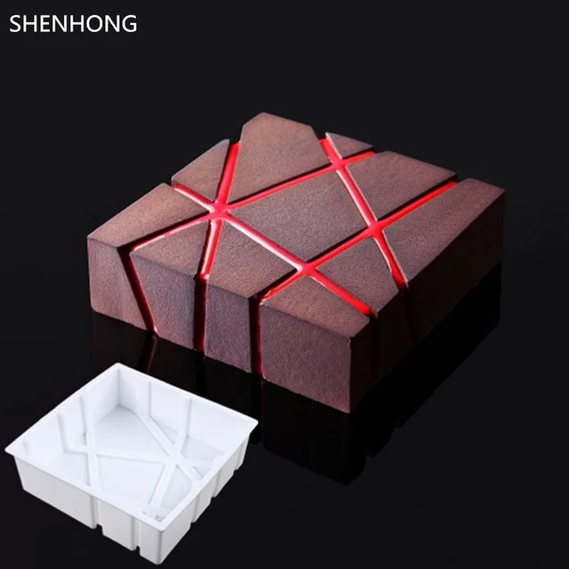 SHENHONG Silicone Cake Round Shape Baking Cake Mold For Pudding Mousse Chocolates Decorating Moulds Bakeware Tool Pan