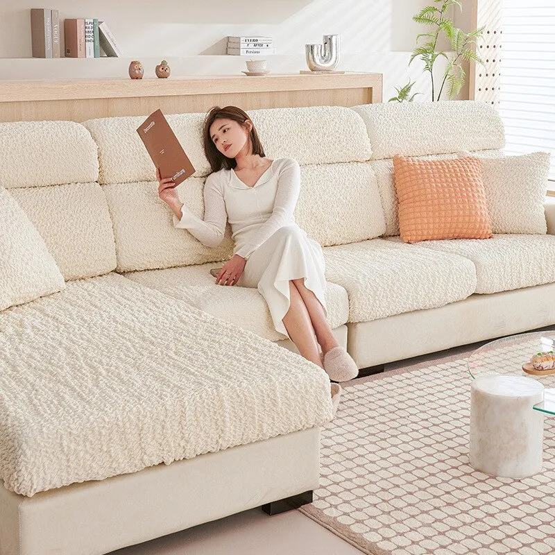 SofaGrip™ | Elastische Sofakissenhülle mit rutschfester Oberfläche