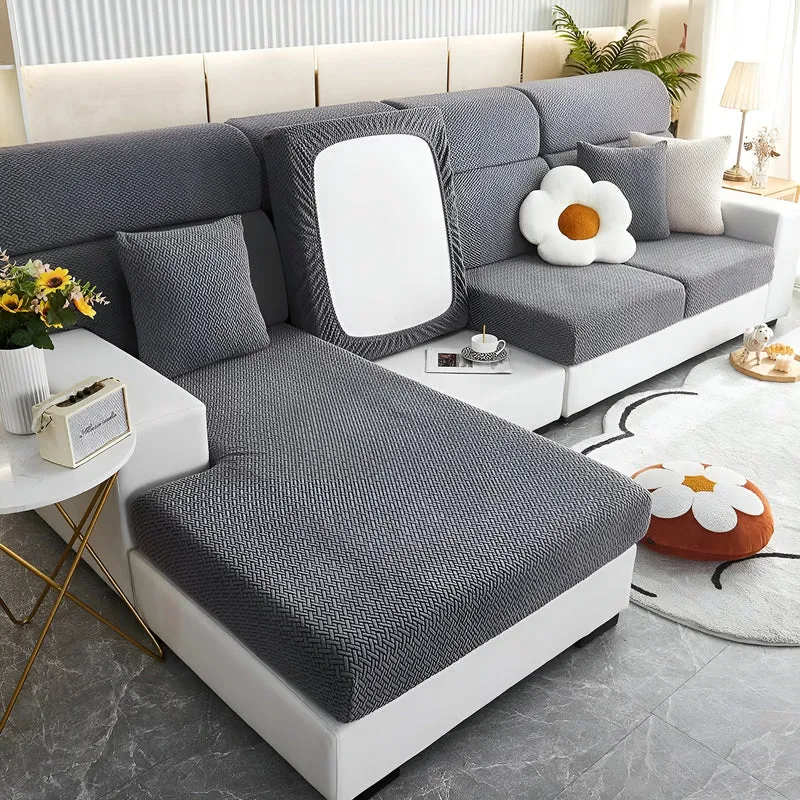 AquaJacquard™ | Wasserabweisender Stretch-Sofabezug mit 360° Schutz