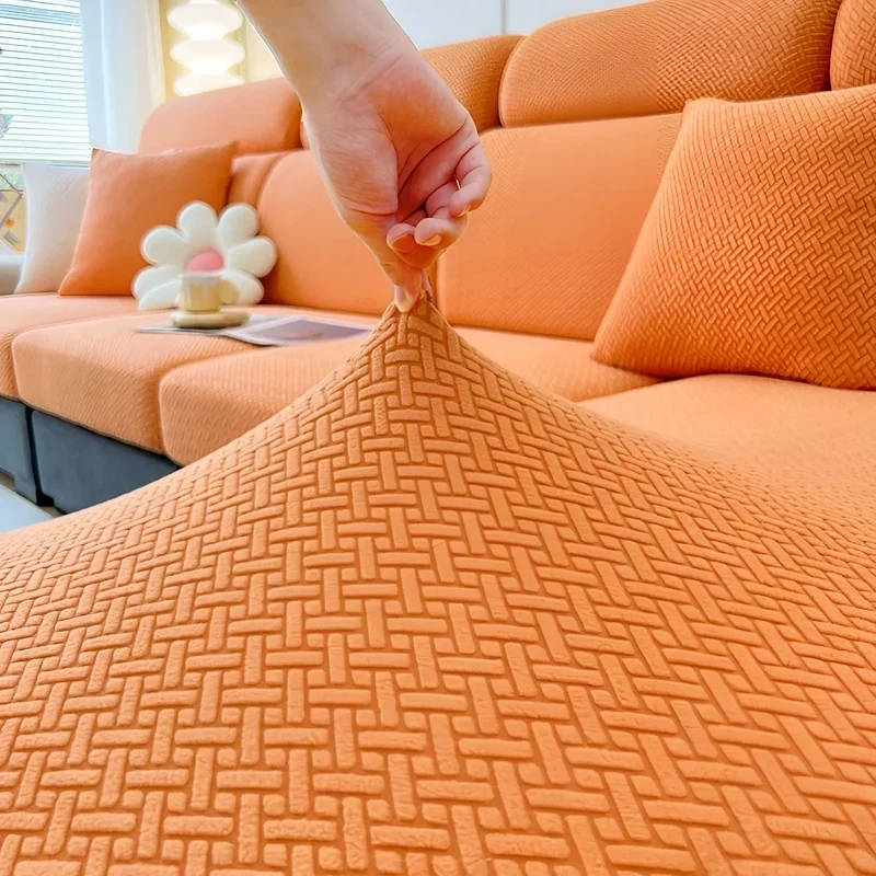 AquaJacquard™ | Wasserabweisender Stretch-Sofabezug mit 360° Schutz