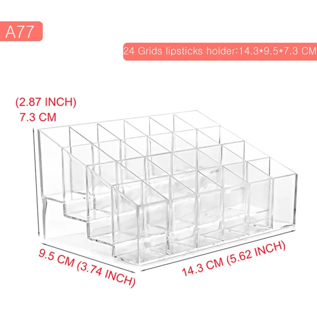 Plastics makeup holder Cosmetics holder jewelry storage Powder organizing cosmetics organizer rack A77