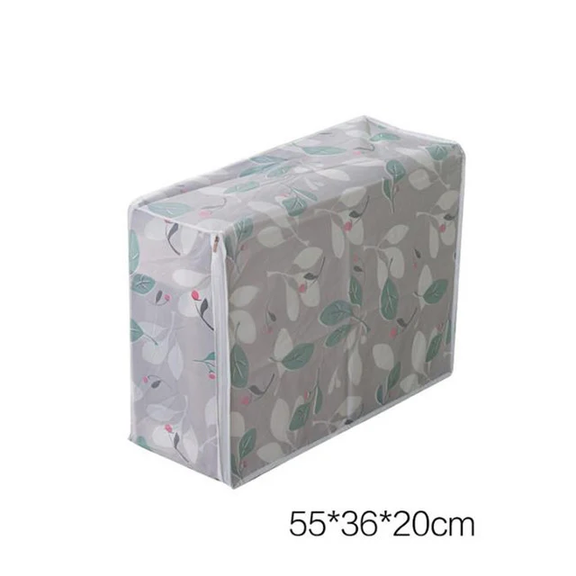 Foldable PEVA Family Save Space Organizador Clothes Divider Organiser Blanket Quilt Organizer Bed Under Closet Storage Bag